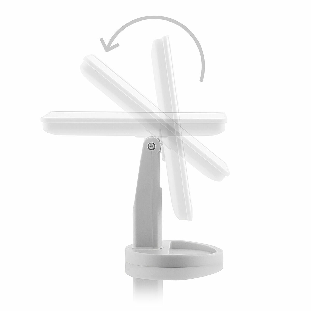 led-lauapeegel-perflex-innovagoods_57285-5 led lauapeegel valgustusega