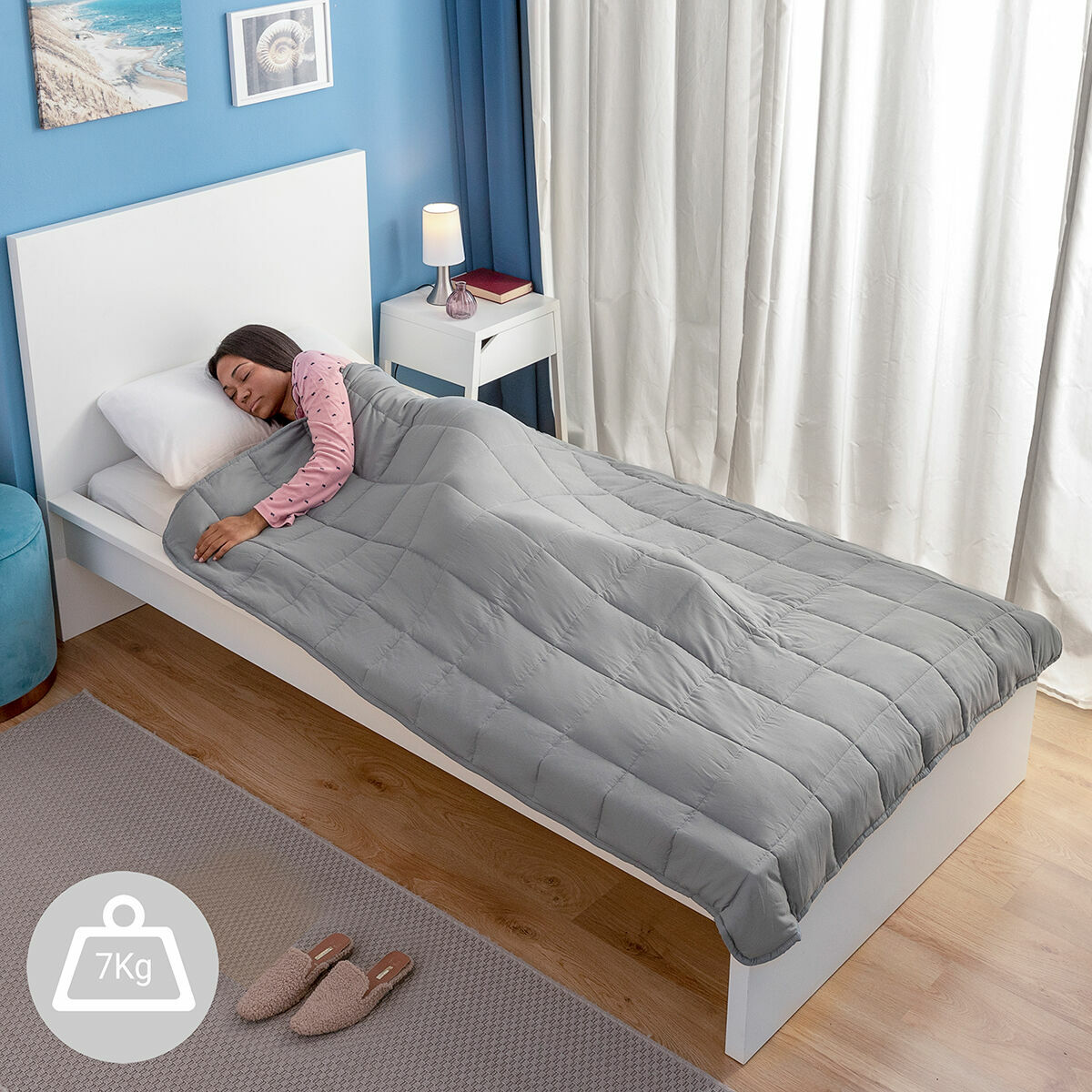 ueheinimese-raskustekk-sweikett-innovagoods-120-x-180-cm_706474 raskustekk